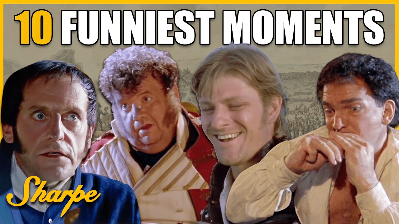 10 самых смешных моментов в сериале «Шарп» на канале ITV