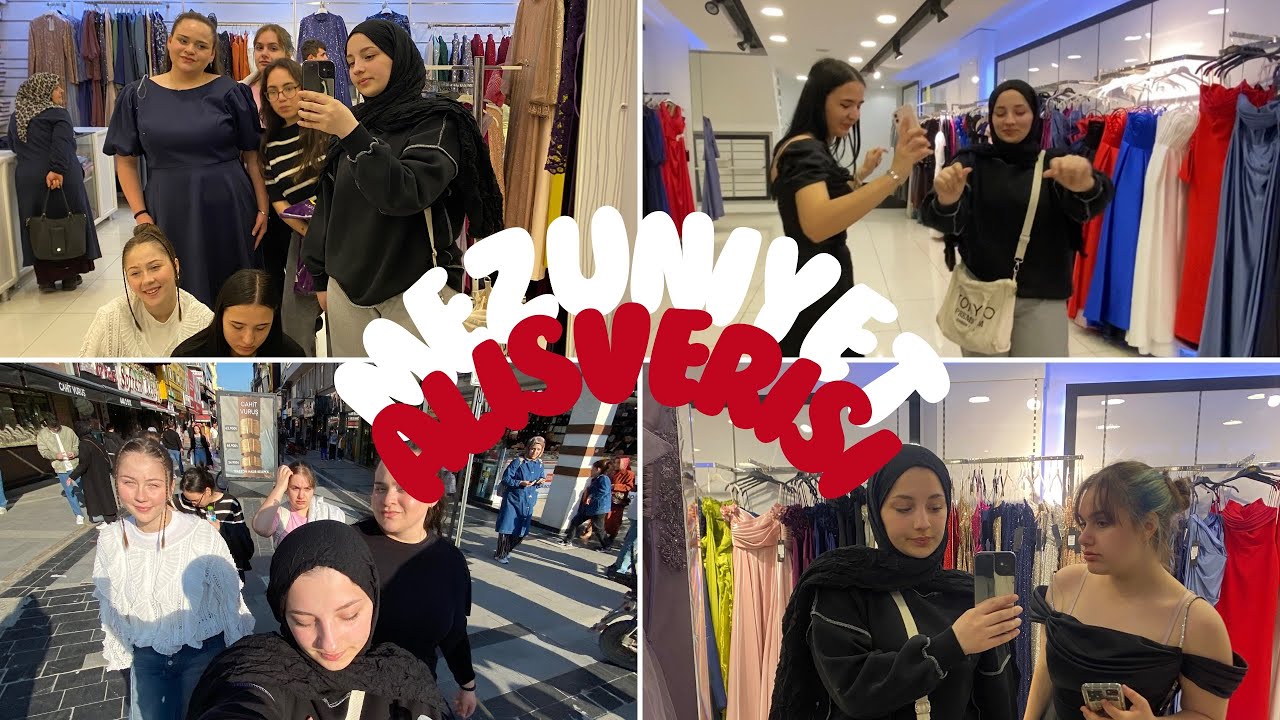 MEZUNİYET ELBİSESİ ALIŞVERİŞİ🎓👩‍🎓