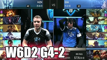 GIANTS vs H2K Gaming | Game 2 S6 EU LCS Summer 2016 Week 6 Day 2 | GIA vs H2K G2 W6D2 1080p