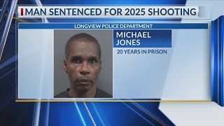Man gets 20 years for shooting woman at Longview motel