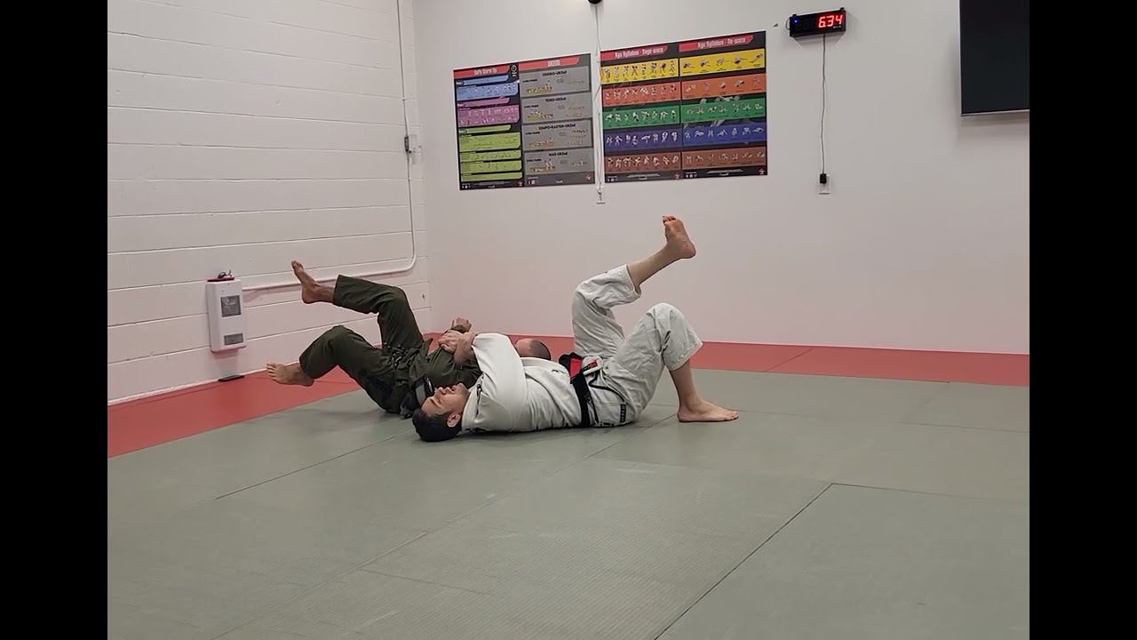 Sumi Gaeshi as a Single Leg Defense - Kimura Grip and Belt & Sleeve Grip