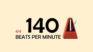 140 BPM 4/4 Metronome