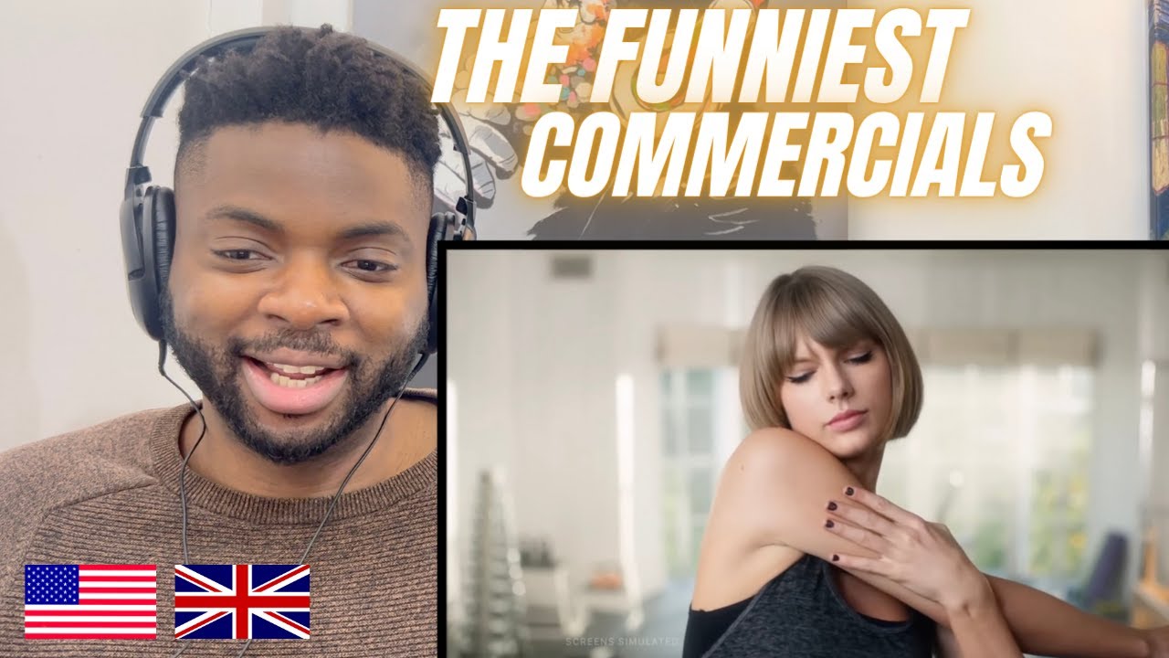 Brit Reacts To THE TOP 10 FUNNIEST COMMERCIALS! YouTube