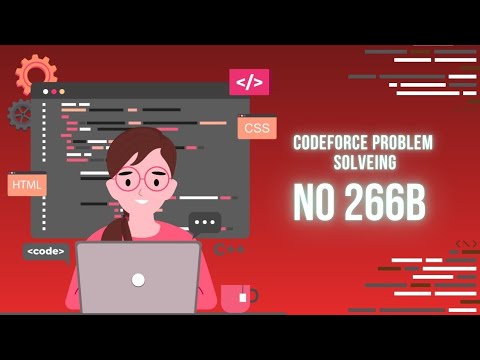 Codeforces Problem Solving | Problem 266B | C++ Explained | Easy Logic 🔥