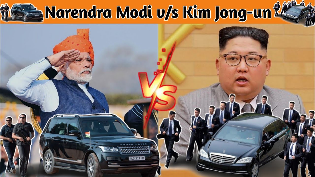 Narendra Modi and Kim jong-un car collection 