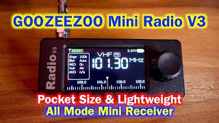 Goozeezoo Mini Radio V3 The Pocket Size And Lightweight All Mode Mini Receiver Swl Radio