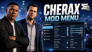FREE Cherax Mod Menu GTA V | Cherax Menu 2026 GTA 5 Online UPDATED | Divine Hacks & Many Functions