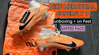 Nike Mercurial Superfly 9 Elite | Nike United Pack | unboxing + on Feet Cristiano Ronaldo Boot