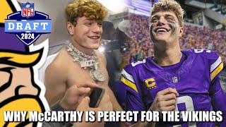 9 Reasons Why JJ McCarthy is the PERFECT Quarterback for the Minnesota Vikings