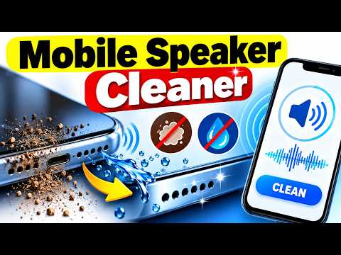 Phone Speaker Clean Kaise Kare | Speaker Cleaner Sound & Dust Remover