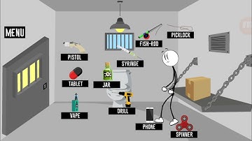 Stick jailbreak 2019 - by Ordinary games | Android Gameplay |