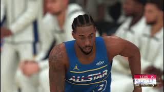 NBA 2K21 - 2021 NBA All-Star Game Team LeBron vs Team Kyrie