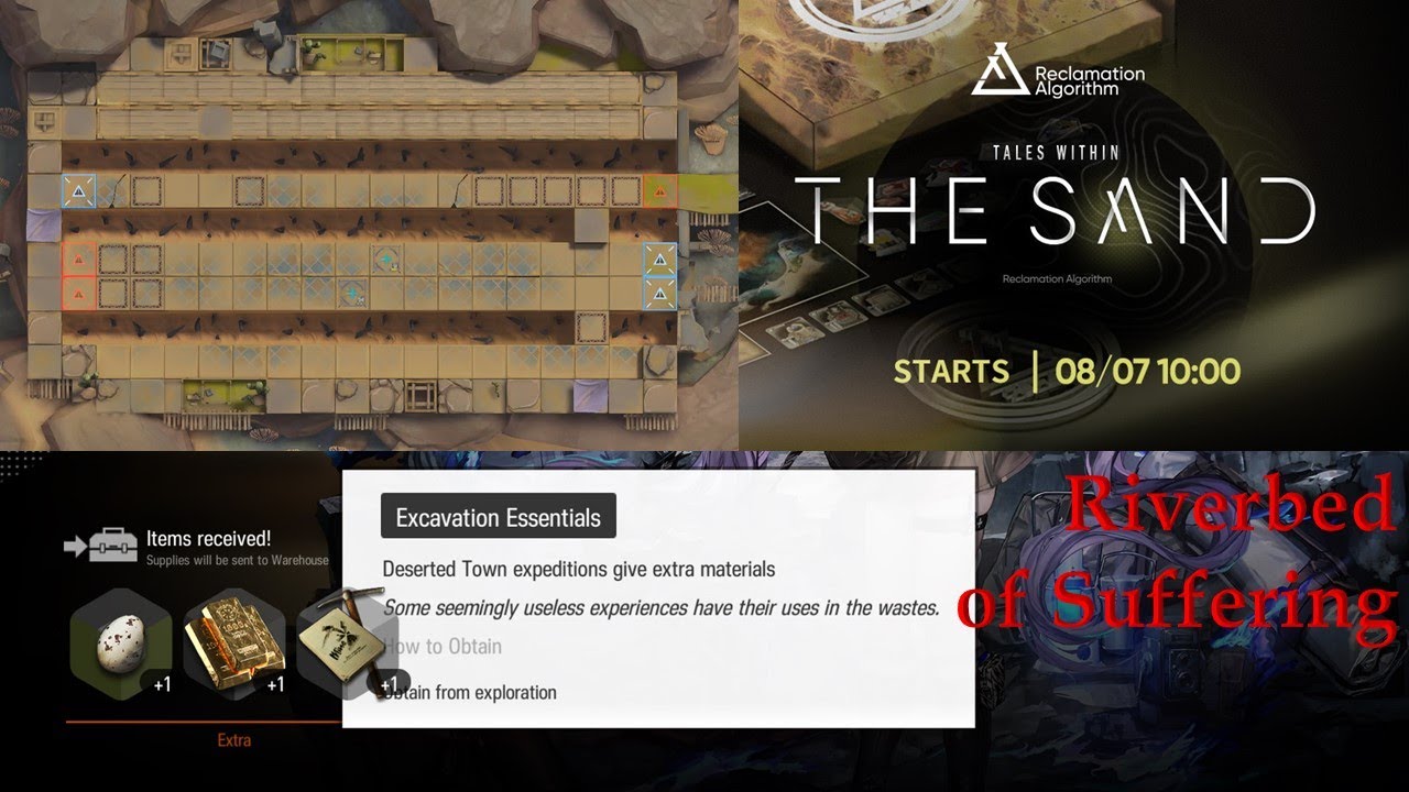 Riverbed of Suffering | Conflict Zone | RECLAMATION ALGORITHM [TALES ...