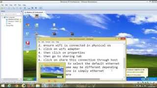 How To use WiFi over Virtual OS in VMWARE !!!!!!!!!!
