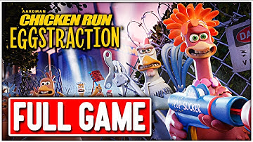 CHICKEN RUN: EGGSTRACTION Gameplay Walkthrough FULL GAME No Commentary PC + ENDING