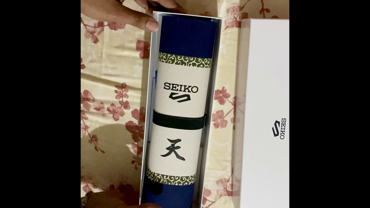 Unboxing Seiko 5 sports - Naruto & Boruto limited (Gaara)