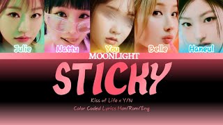 Download lagu Y/N x Kiss of Life 'Sticky' Color Coded Lyrics Han/Rom/Eng