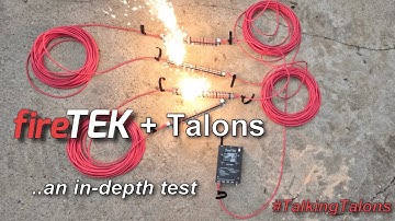 Talon Testing my FireTEK firing system #TalkingTalons