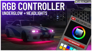 FiveM Script | RGB Controller (Full) [Standalone] | KuzQuality
