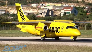 Adac Ambulance - Fairchild Dornier 328-310 Jet Landing - Split Airport Ldspspu