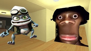 CRAZY FROG VS HI MY NAME IS AUUGHH GMOD #garrysmod100k  #Nextbots