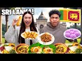 Trying SRI LANKA Food For The First Time! *AMAZING*