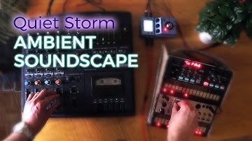 "Tempesta Quieta" - Ambient Music with Yamaha MT400 Cassette Multitrack, Volca FM & Keys