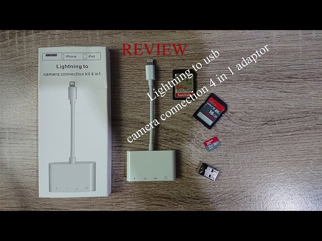 Lightning to USB Camera Adapter 4 in 1 Review