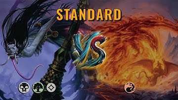 MTG Standard - Golgari Midrange by Giantspider VS Mono Red Aggro by Mity
