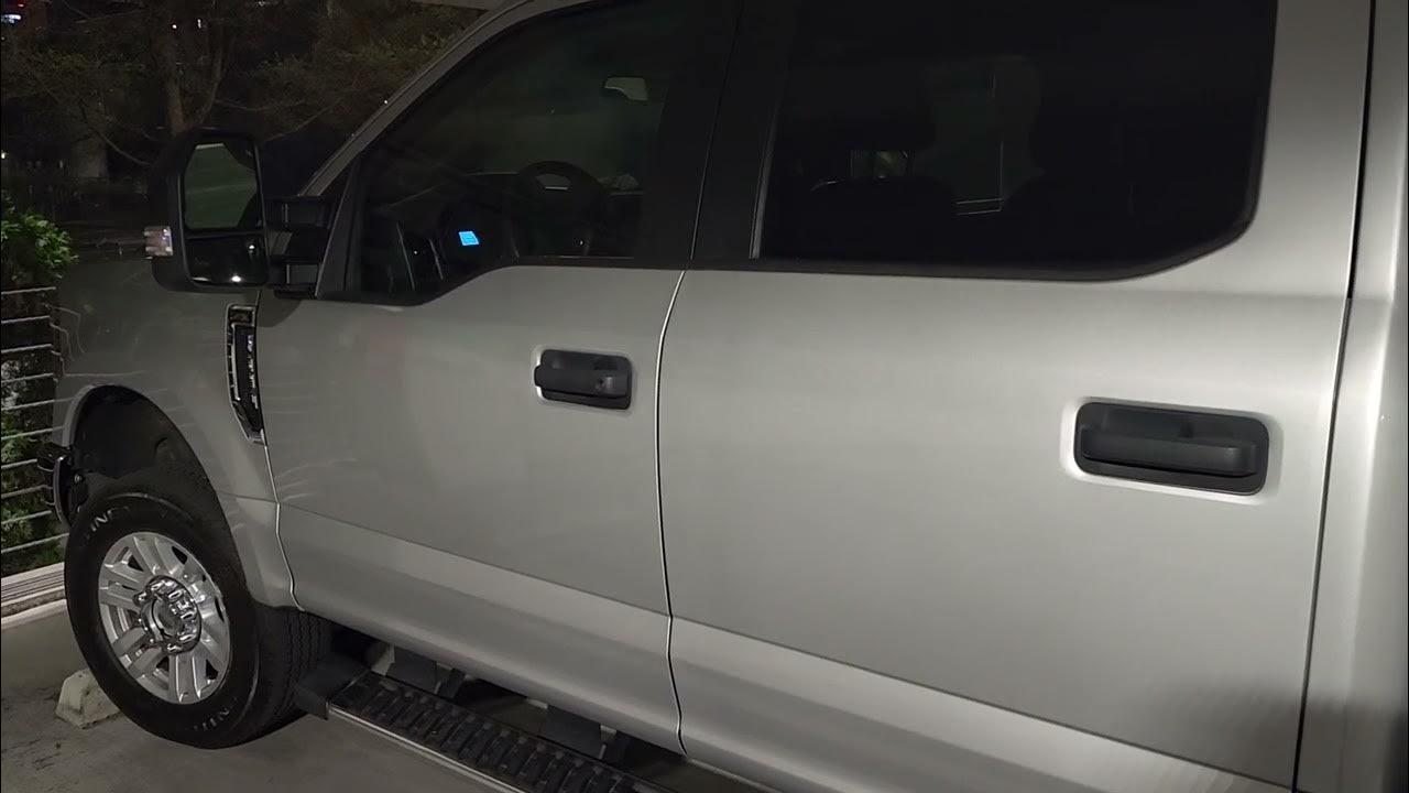 2019 ford f250 6 2 long crank hard start 0606 youtube