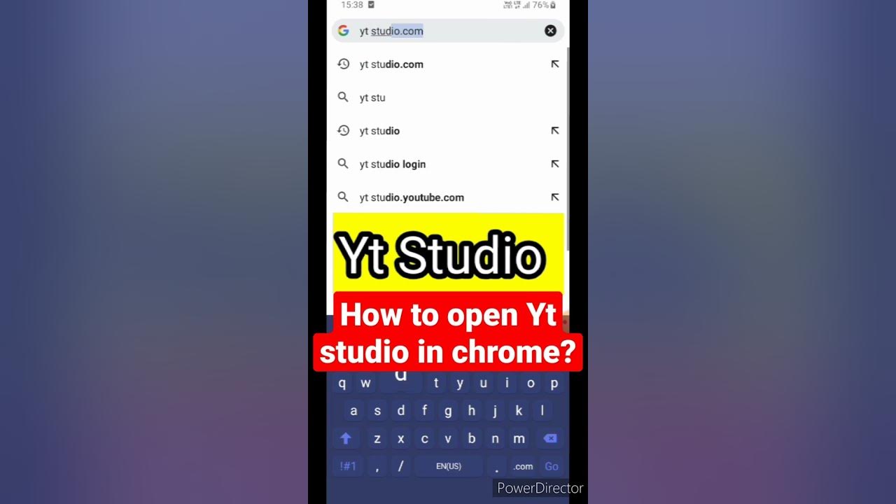 how to open  studio in chrome? chrome me Yt studio kaise khole?? 