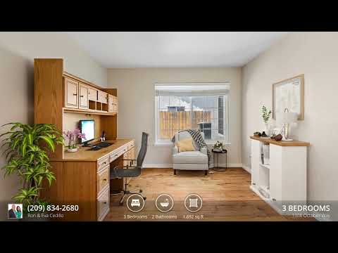 1308 October Way, Modesto, CA home video tour