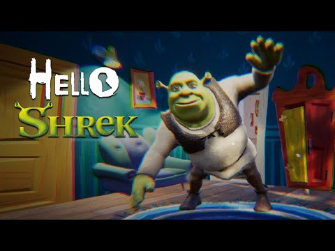 KOMŞUM ARTIK BİR SHREK! | Hello Neighbor Mods [Türkçe] #249