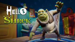 KOMŞUM ARTIK BİR SHREK! | Hello Neighbor Mods [Türkçe] #249