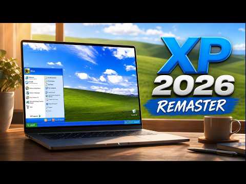 Windows XP 2026 Edition v3 | Complete XP UI | Modern Apps Supported