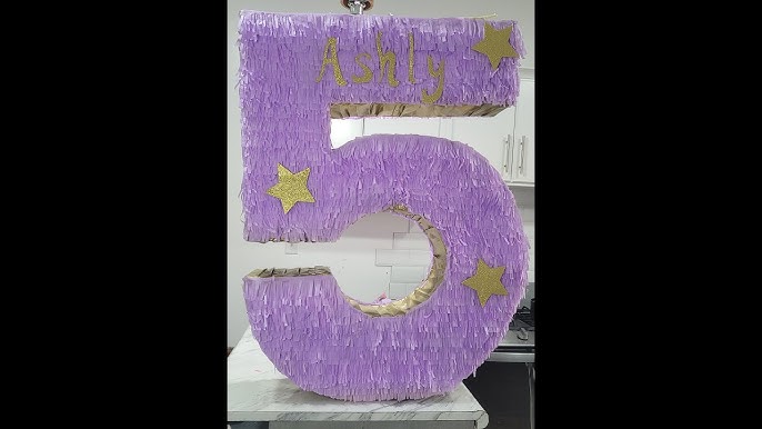 como hacer numero para cumpleaños #diy #number #31