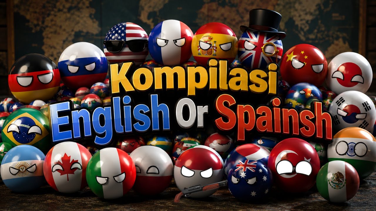 Engrish Guide Countryballs KOMPILASI 1 (English Or Spainsh) Versi COUNTRYBALLS‼️#countryballs#lucu ...