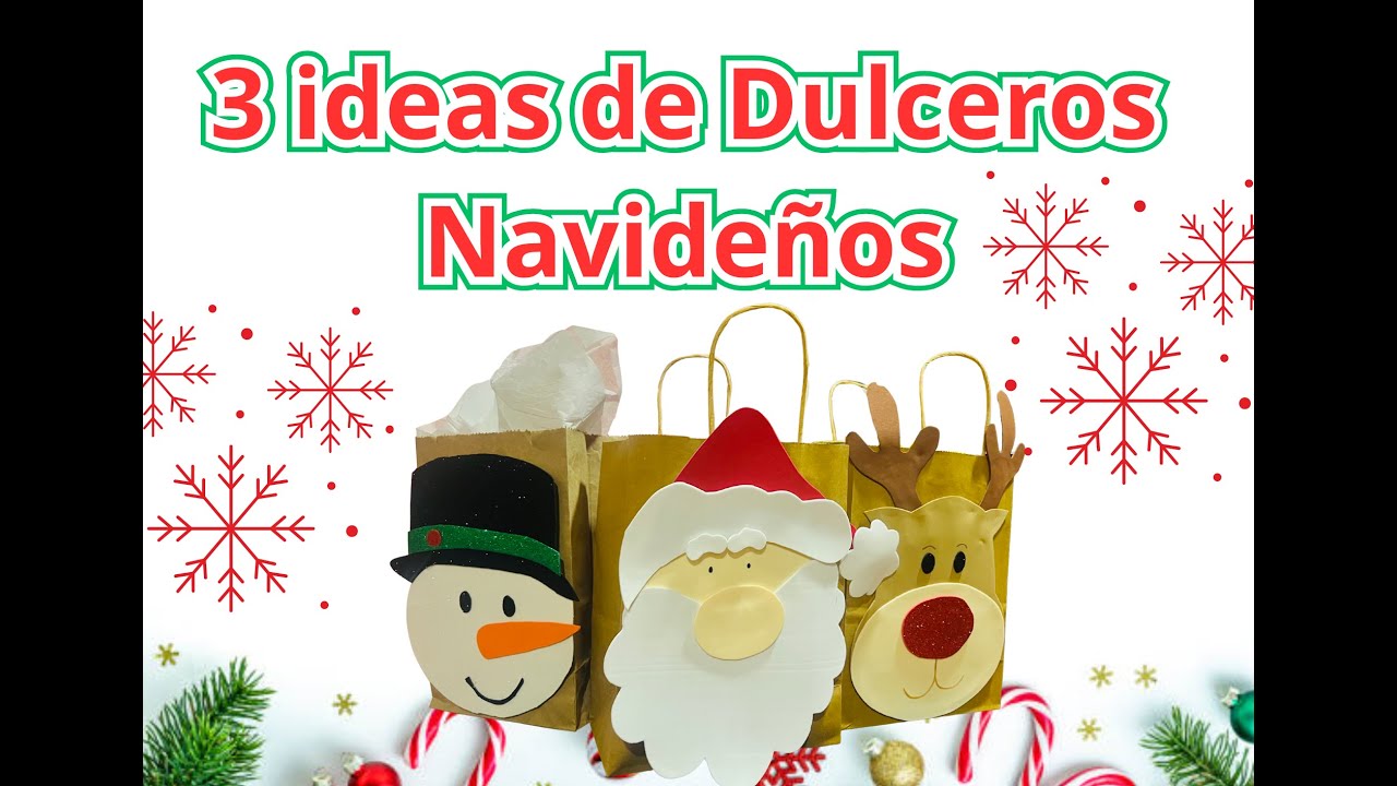 3 Dulceros navideños