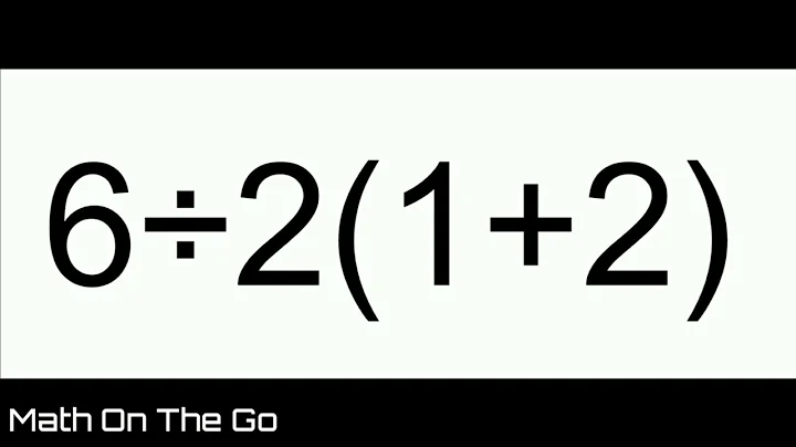 Viral Problem 6÷2(1+2) Correct Answer