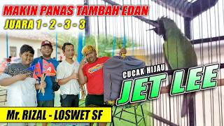CUCAK HIJAU JET LEE PEMILIK Mr. RIZAL BORONG TROPHY SAPU BERSIH TIAP SESINYA || Road To BRI CUP 2