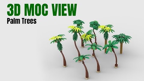 Palm Trees | Lego MOC