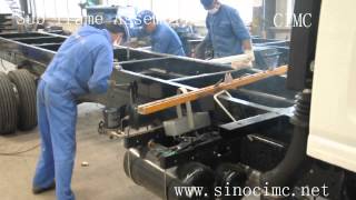 Sub-frame Assemble of refrigerated truck van