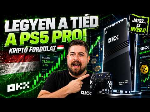 Sorsolok egy PS5 Pro-t! Változás a magyar szabályozásban, NEM LESZ több Validálás! | BTC 64K FELETT! Sorsolok egy PS5 Pro-t! Változás a magyar szabályozásban, NEM LESZ több Validálás! | BTC 64K FELETT!