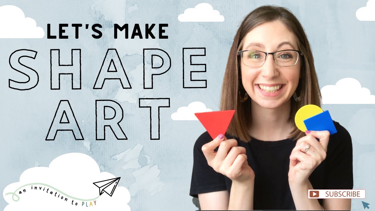 LEARN SHAPES Hands On By Creating SHAPE ART | APPROVED By Parents ...