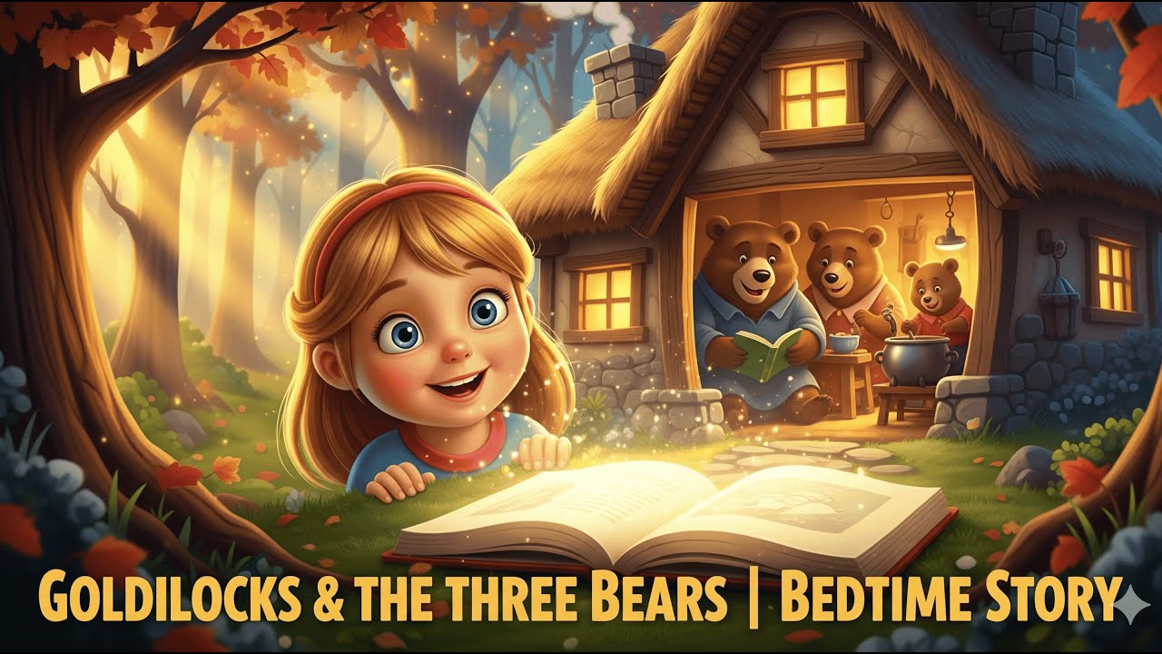 Goldilocks and the Three Bears | Classic Fairy Tale Bedtime Story for ...