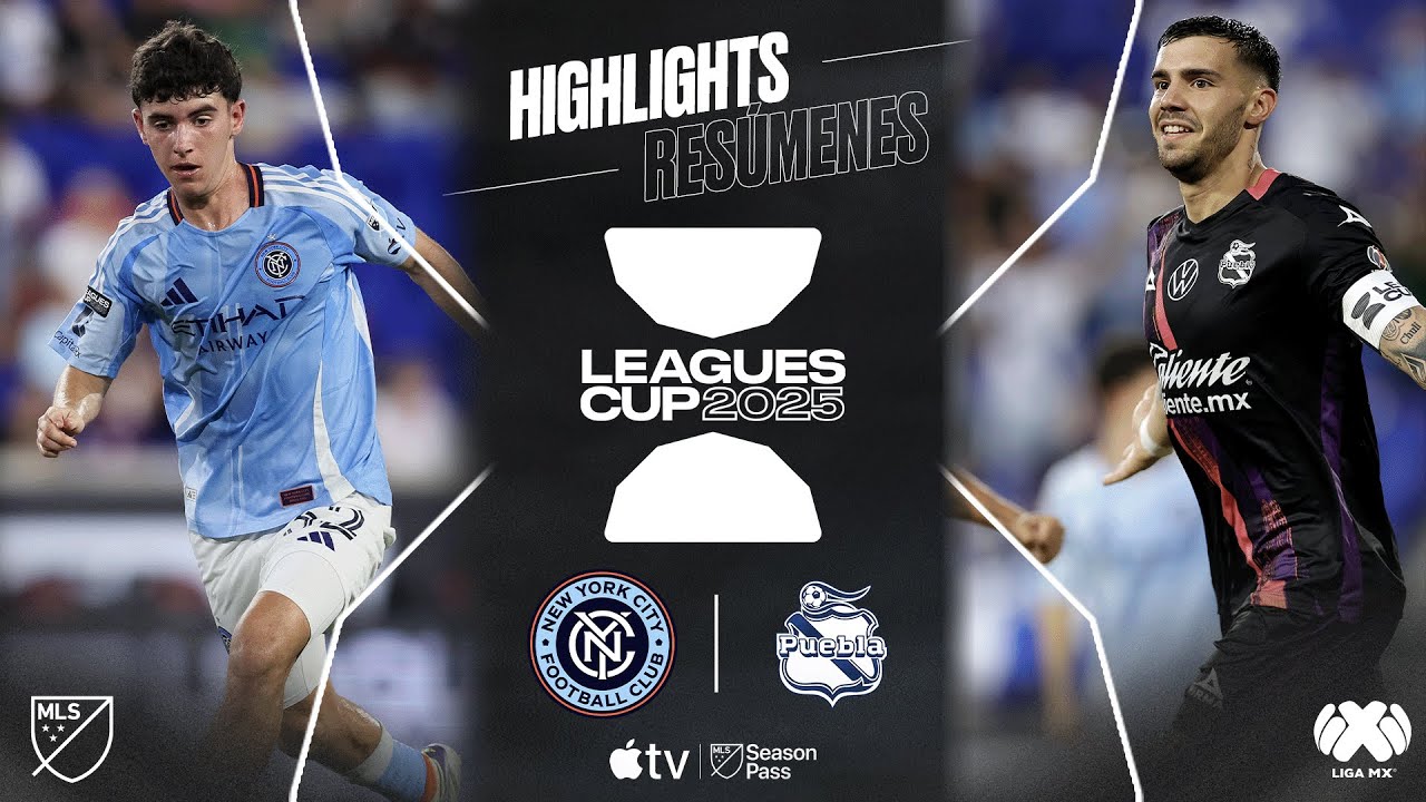 New York City FC vs. Club Puebla | Full Match Highlights | Leagues Cup