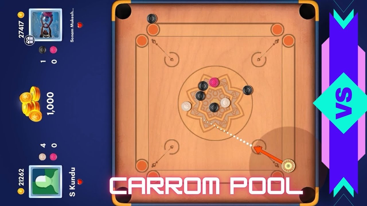 Play Carrom With Sonam Mukesh SS Gaming Carrom Pool YouTube