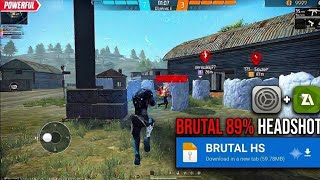 BRUTAL89% HEADSHOT🧠 CONFIG FILE📂 FREEFIRE BODY HEADSHOT FILE🗃 WORKING ALL SERVER🌍