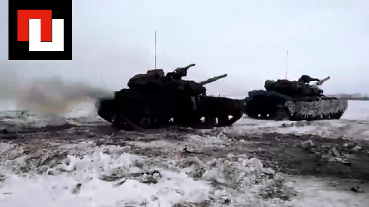 Как завести танк Т - 64 с толкача - YouTube