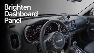 Kia Soul - How to Brighten/Dim Instrument Panel